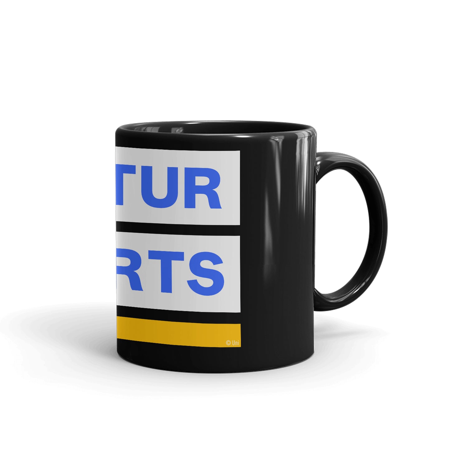 Katy Tur Reports Black Mug