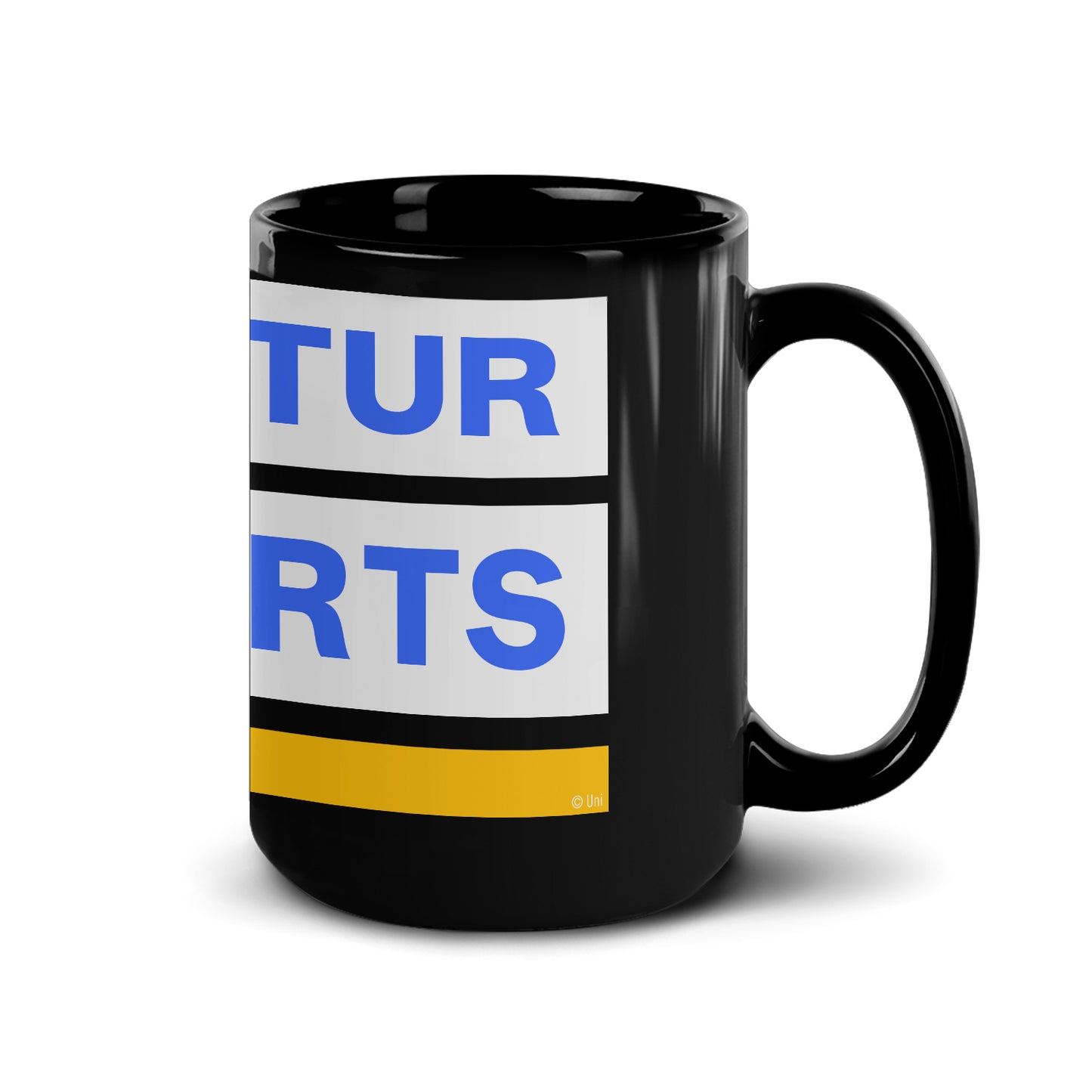 Katy Tur Reports Black Mug