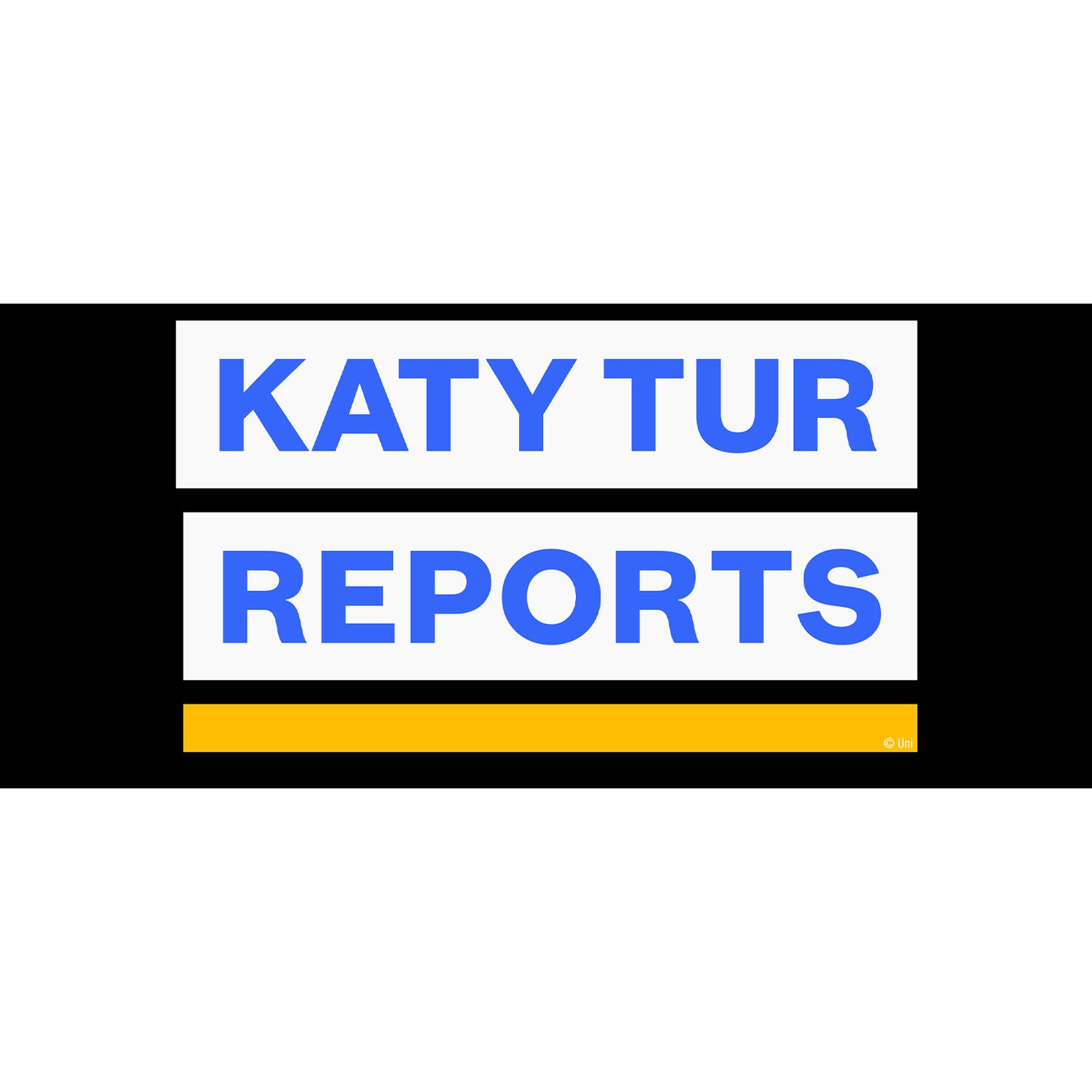 Katy Tur Reports Black Mug