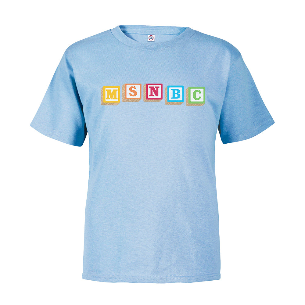 MSNBC Gear Baby Blocks  Toddler Short Sleeve T-Shirt