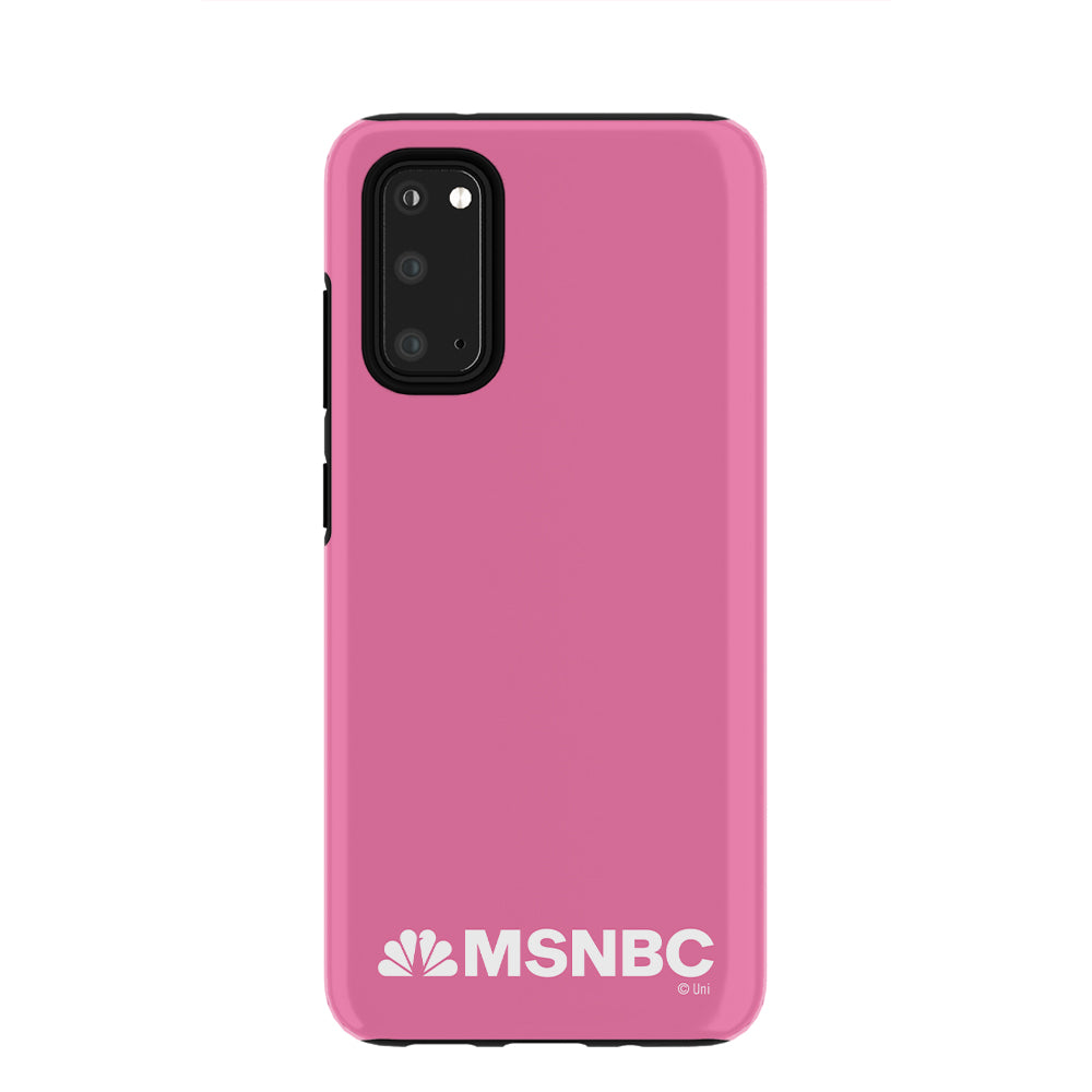 MSNBC Pink Logo Tough Phone Case