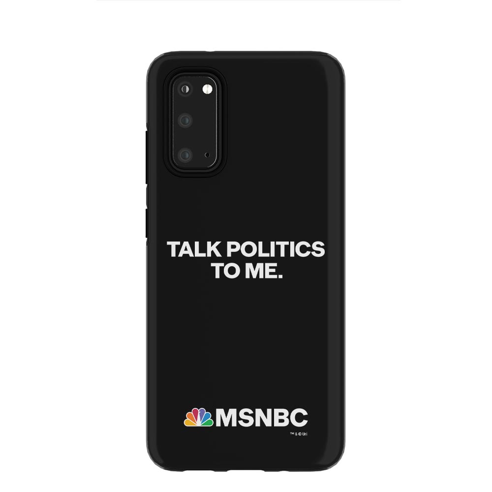 MSNBC Talk Politics To Me Tough Phone Case