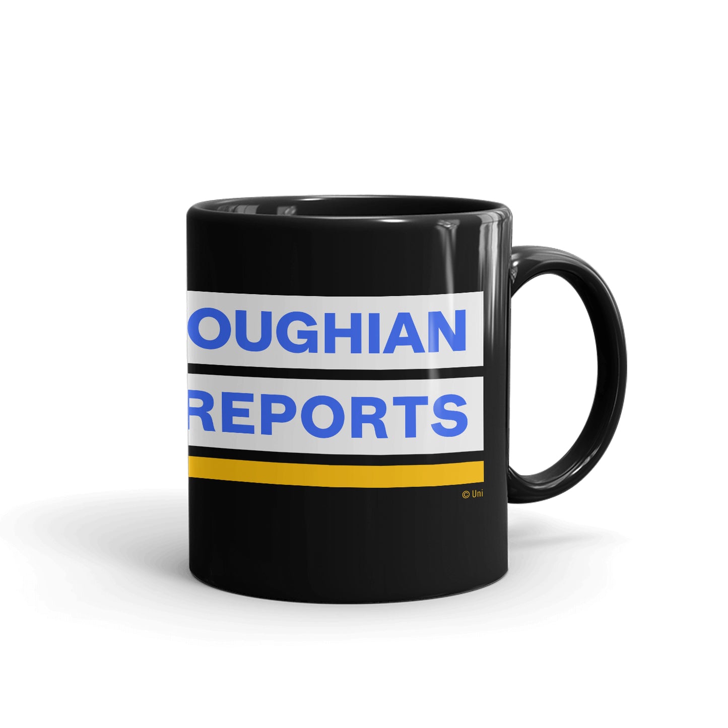 Yasmin Vossoughian Reports Black Mug
