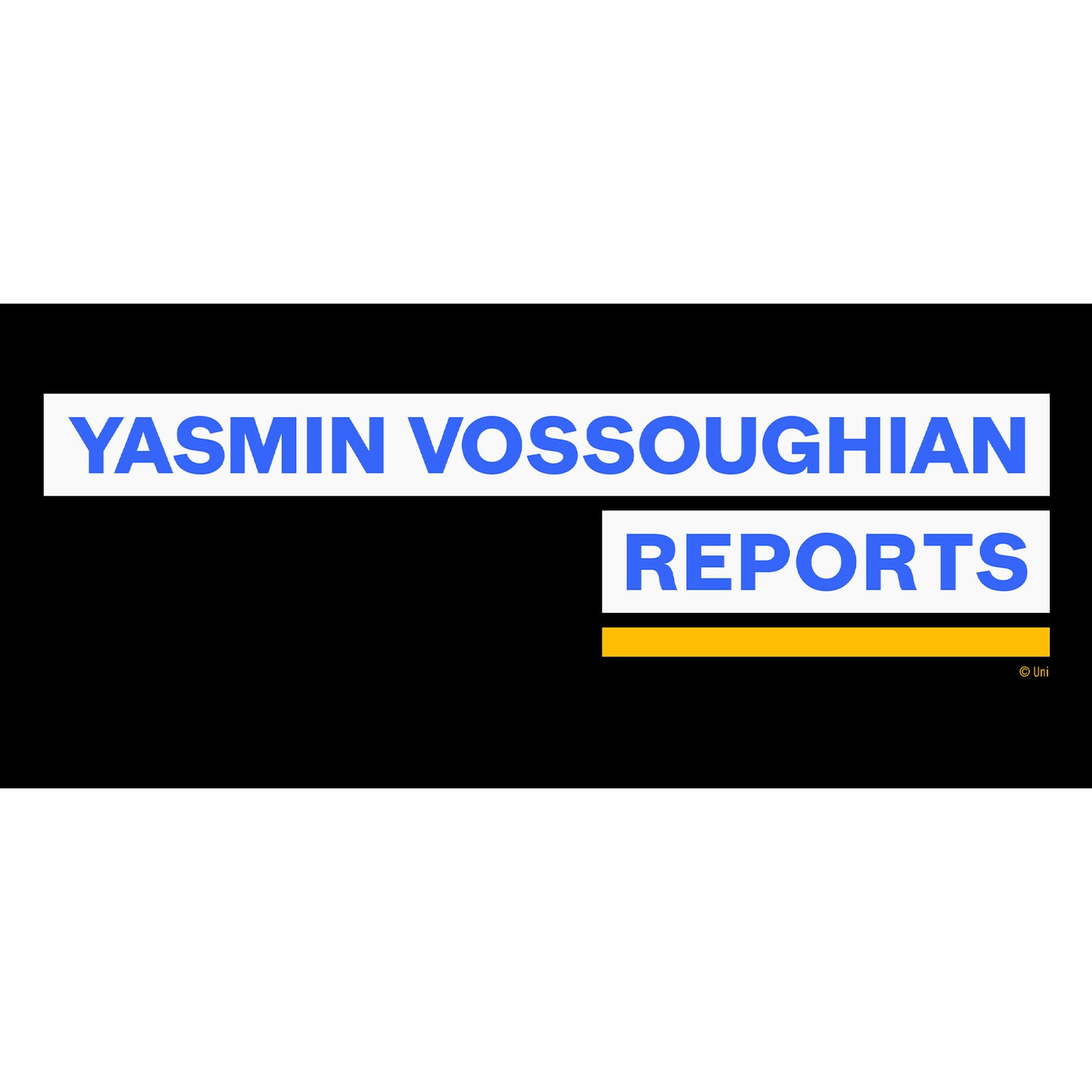 Yasmin Vossoughian Reports Black Mug