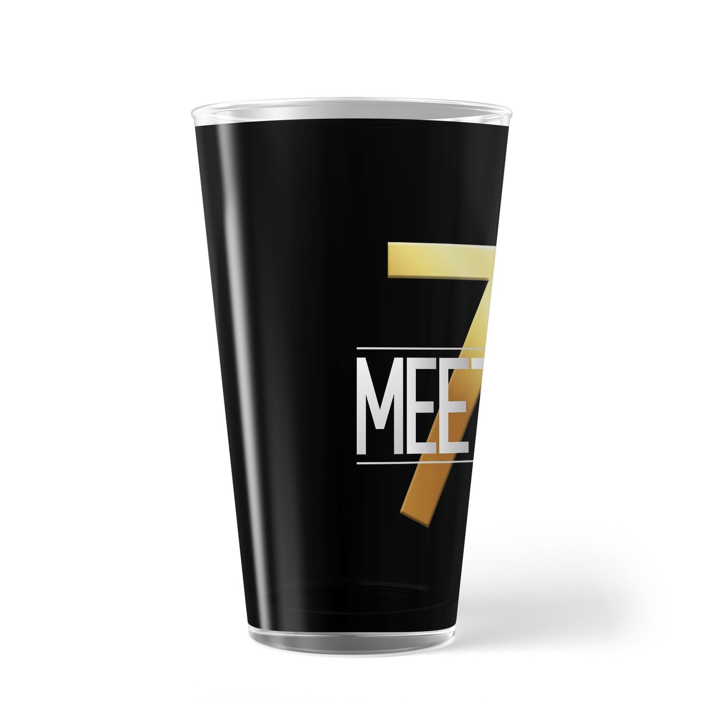 Meet The Press: 75th Anniversary Logo 17 oz Pint Glass