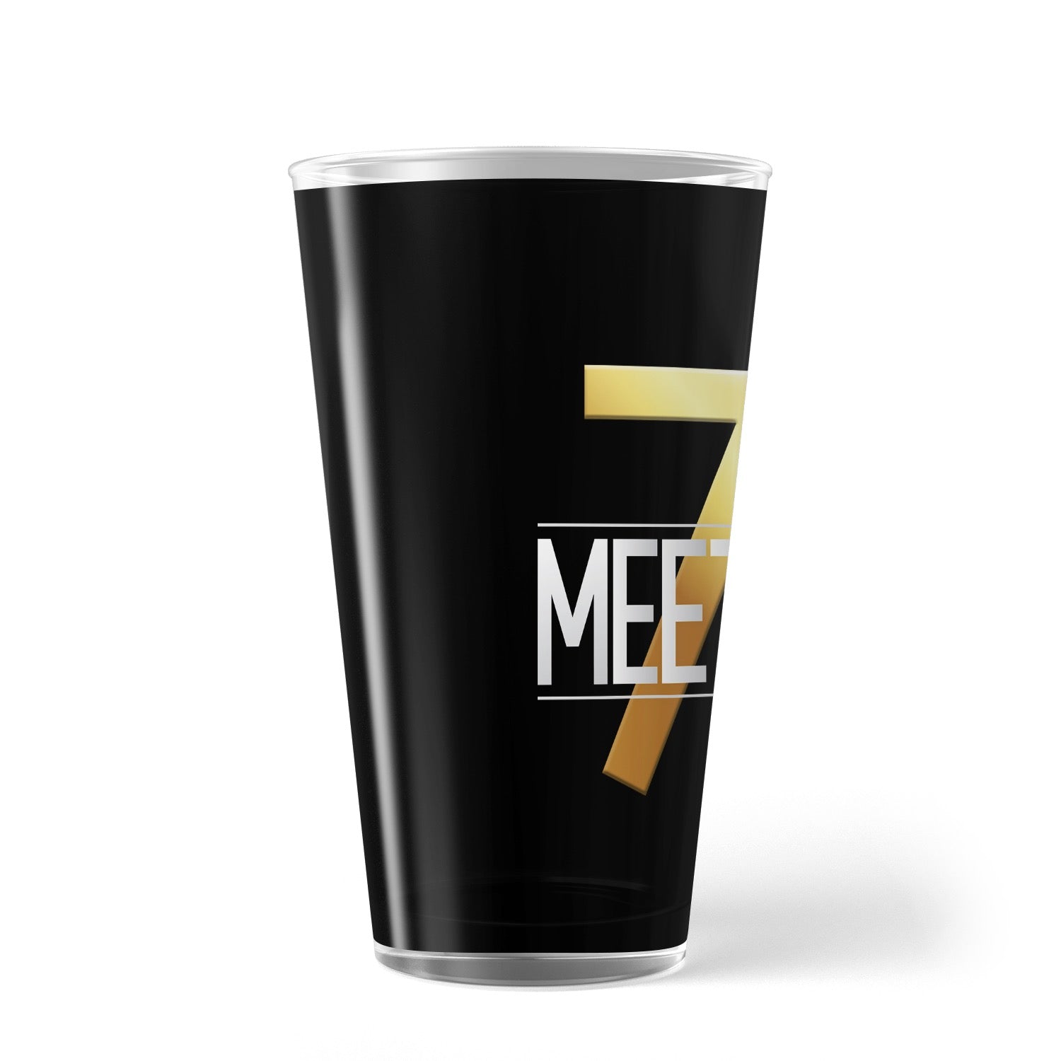 Meet The Press: 75th Anniversary Logo 17 oz Pint Glass