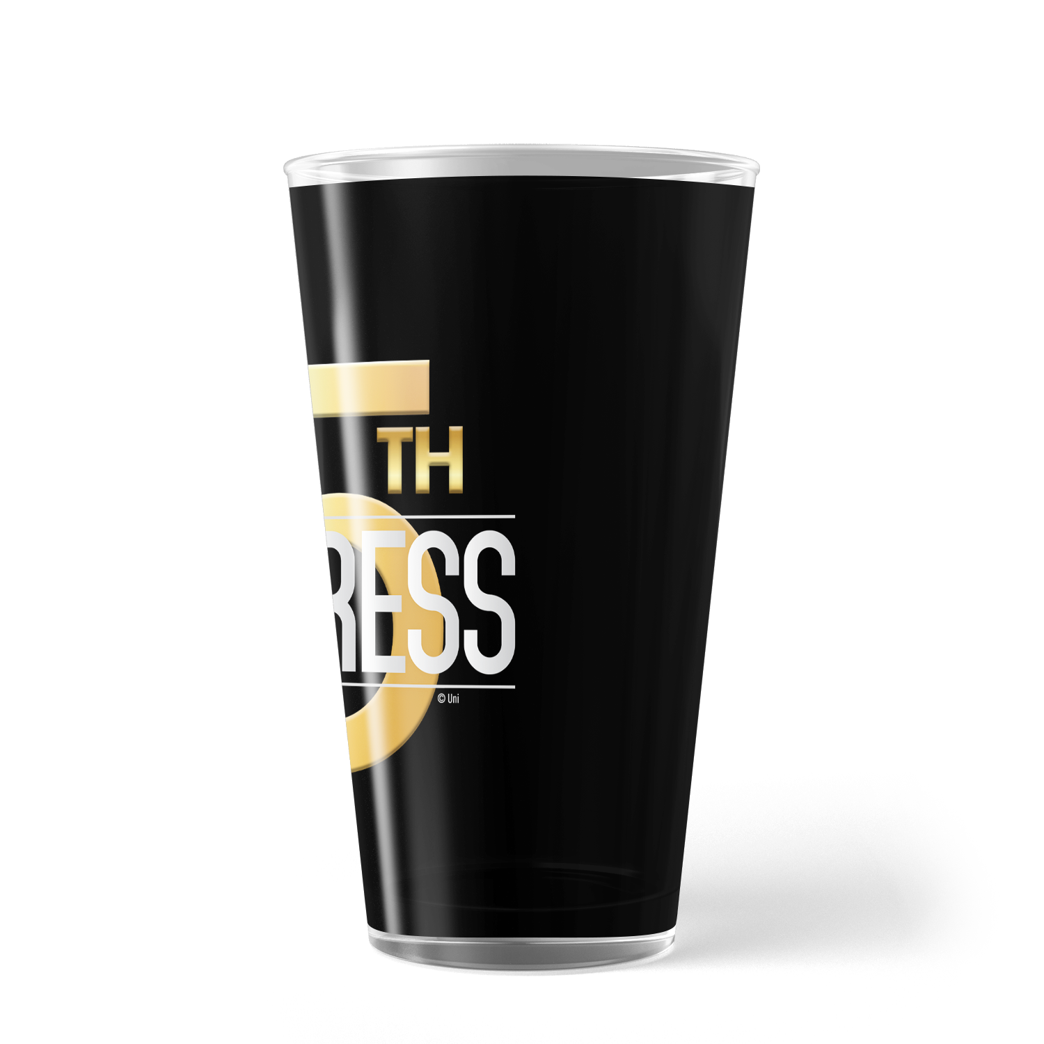 Meet The Press: 75th Anniversary Logo 17 oz Pint Glass