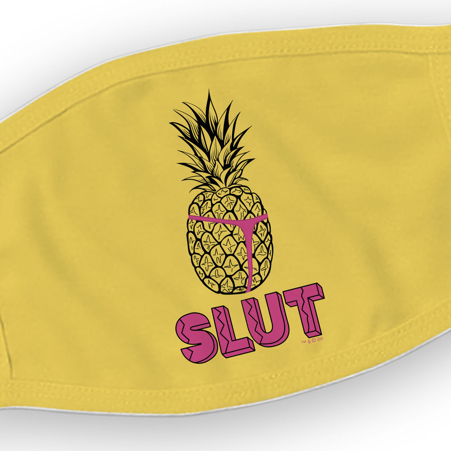 Brooklyn Nine-Nine Pineapple Slut Washable Face Mask