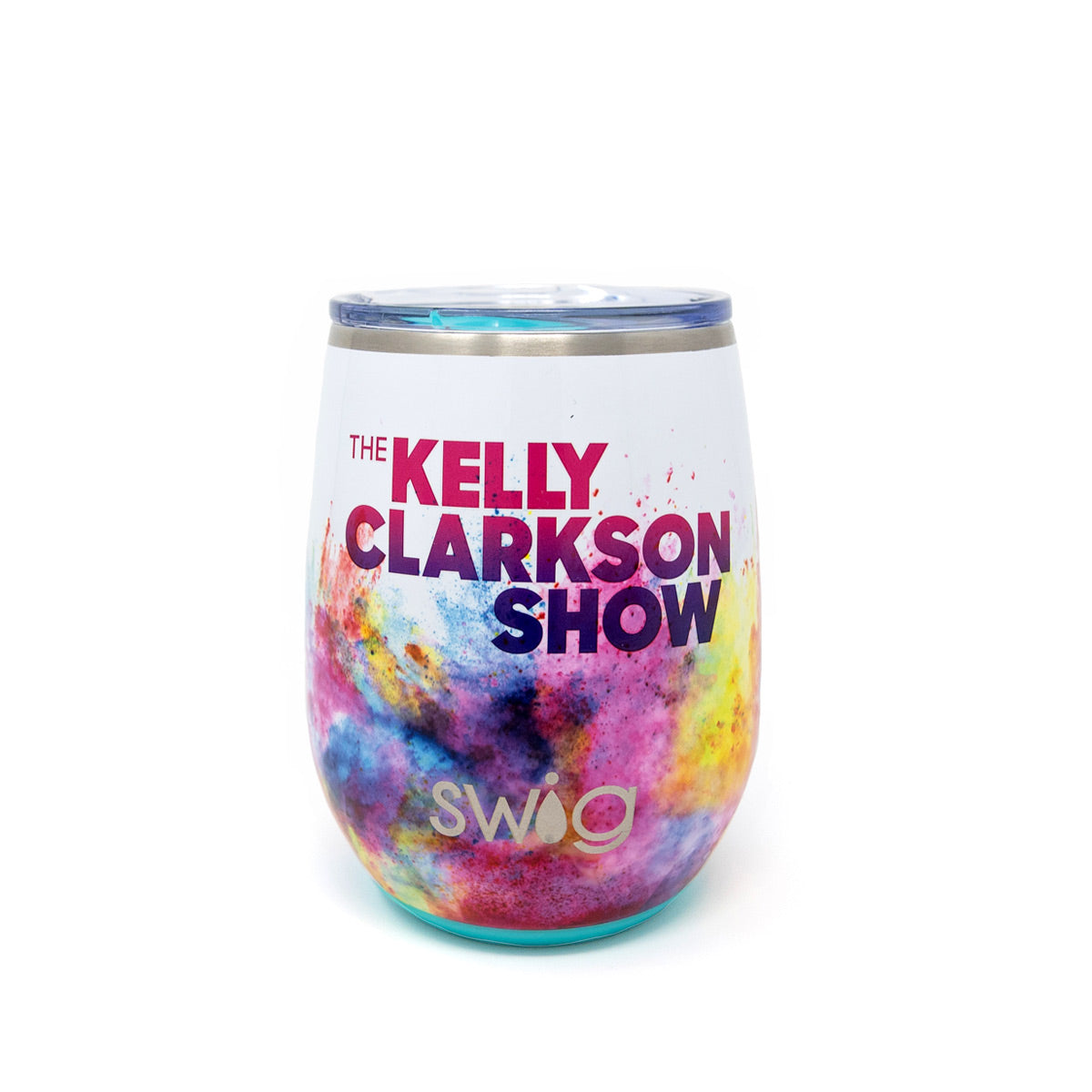 The Kelly Clarkson Show Color Splash SWIG Wine Tumbler – NBC Store