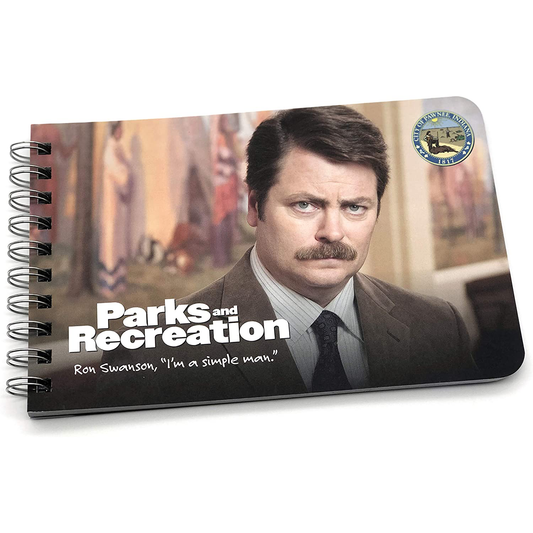 Parks & Recreation Ron Swanson "I'm a Simple Man" Book