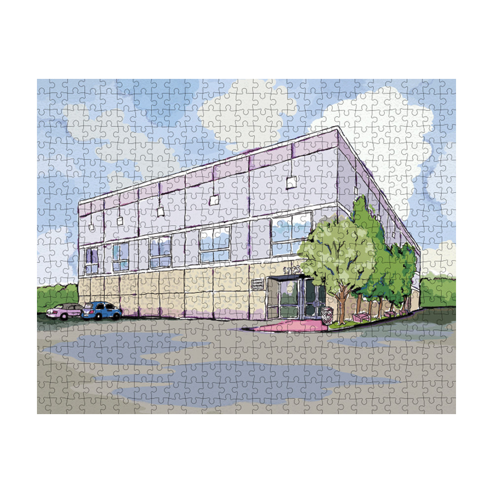 The Office Pam Watercolor Painting Puzzle – NBC Store