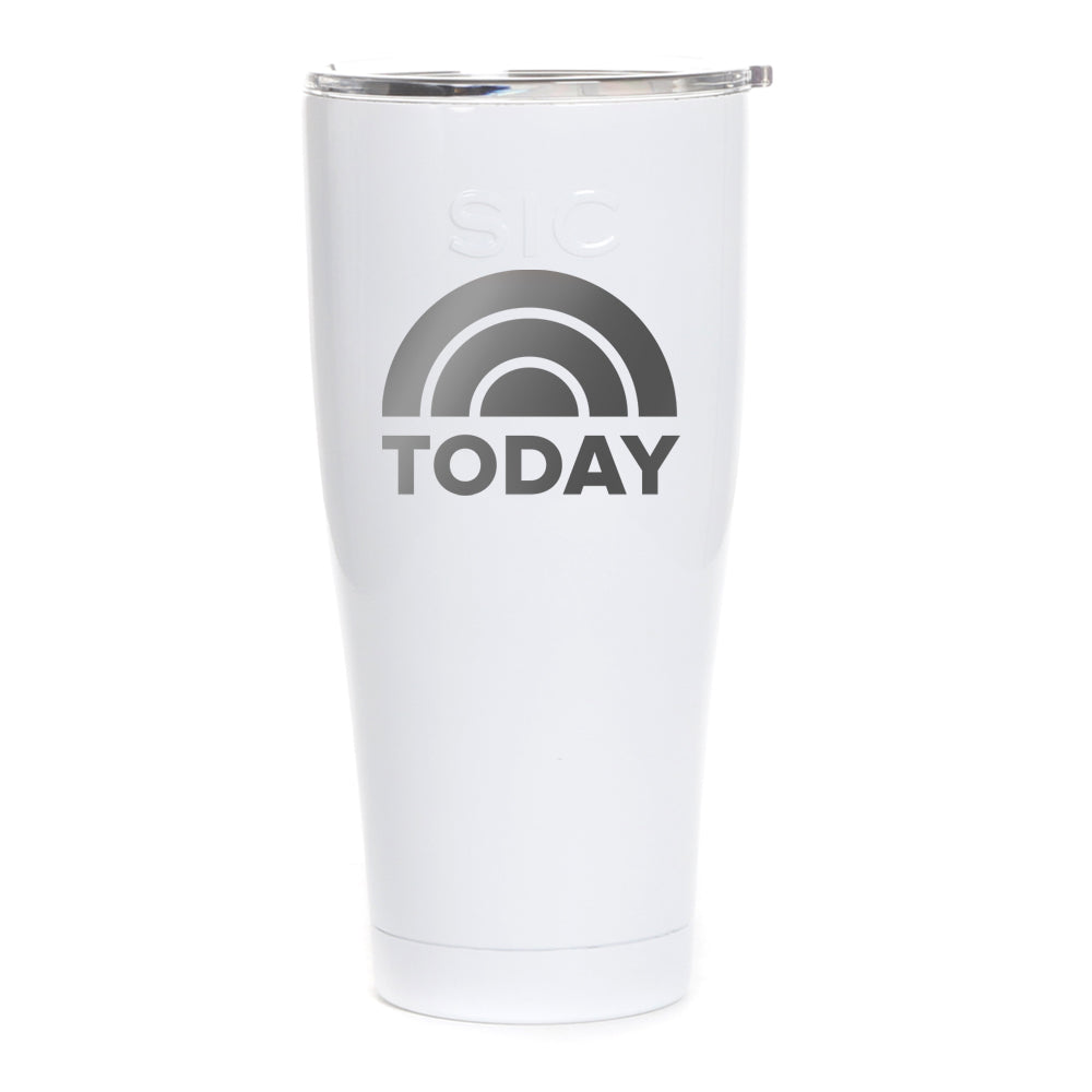 TODAY Show Logo Laser Engraved SIC Tumbler