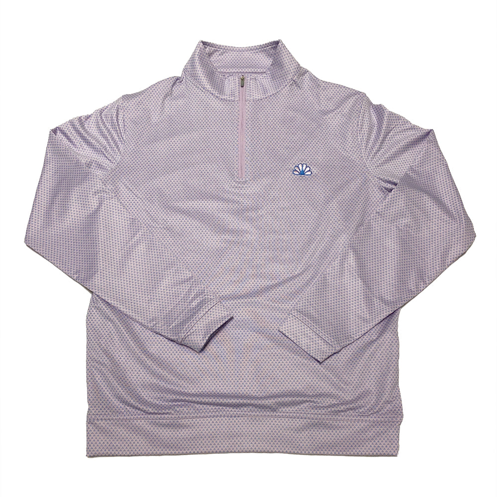 NBC x Peter Millar Men's Garden Violet Quarter Zip