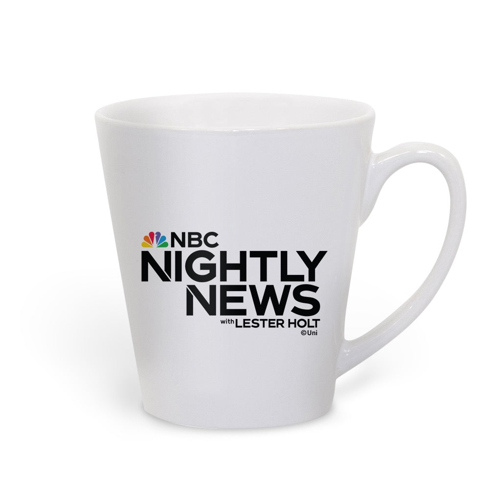 Nightly News Logo Latte Mug