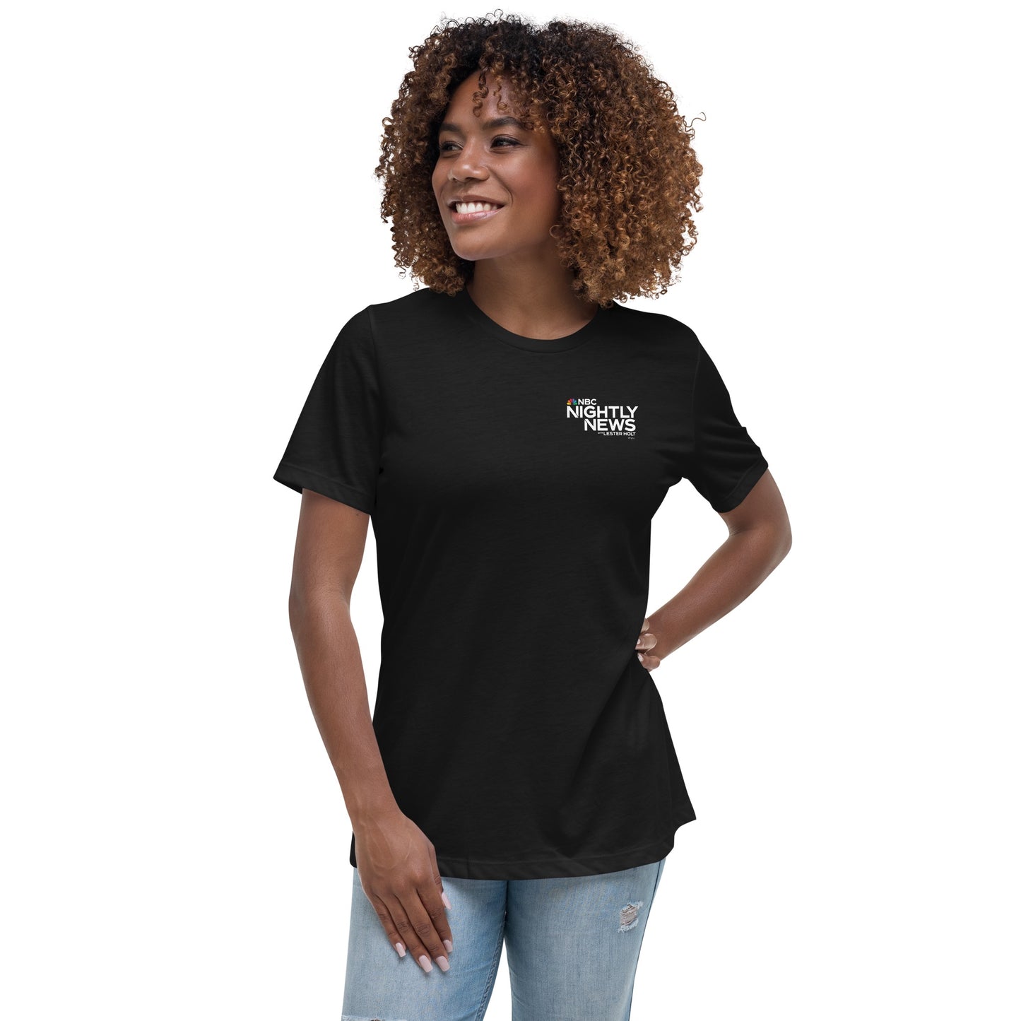 Nightly News Logo Women's Relaxed T-Shirt