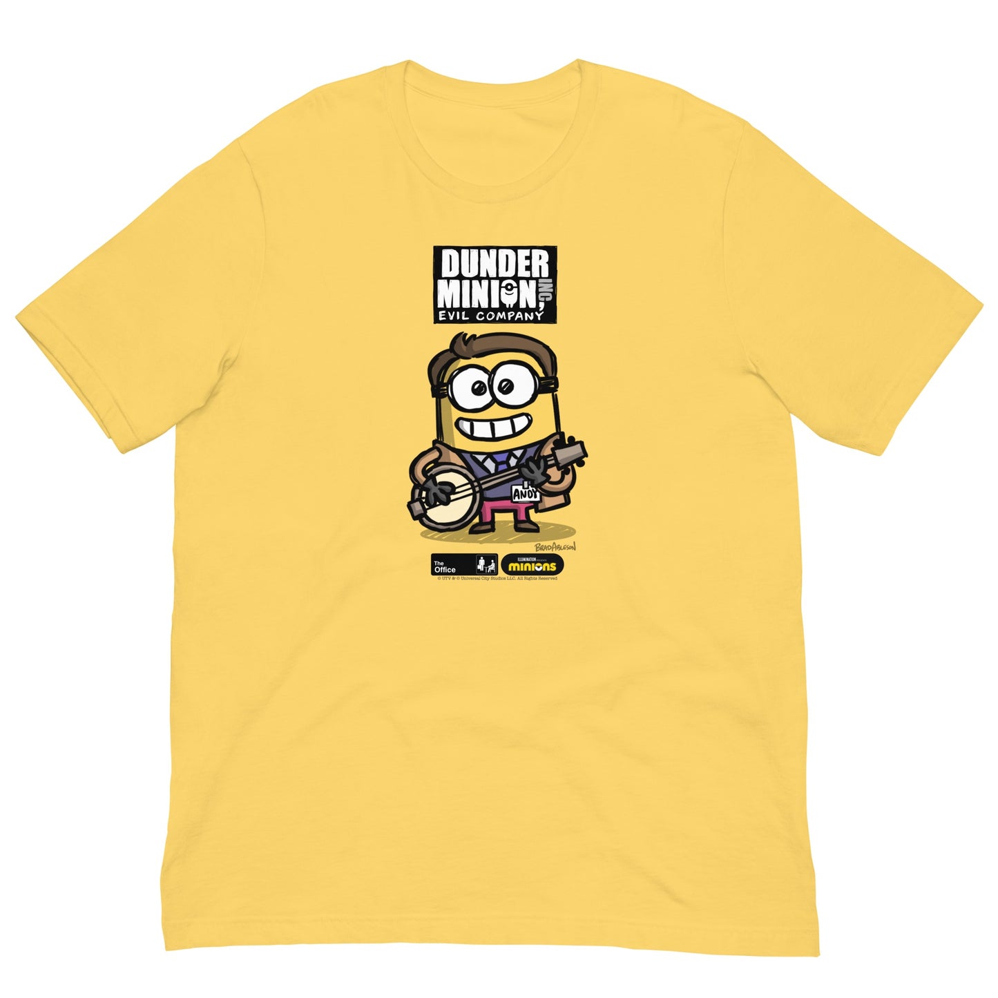 The Office Dunder Minions Character T-Shirt