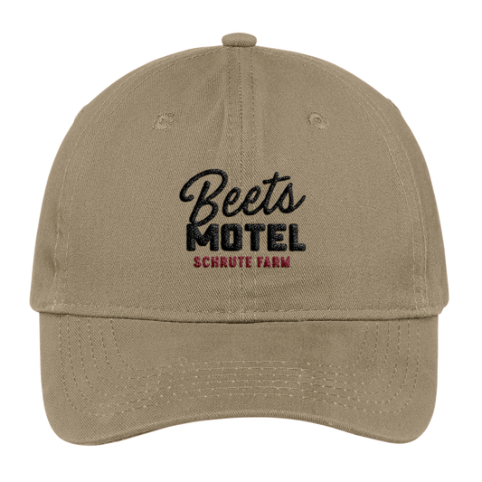 The Office Beets Motel Embroidered Hat