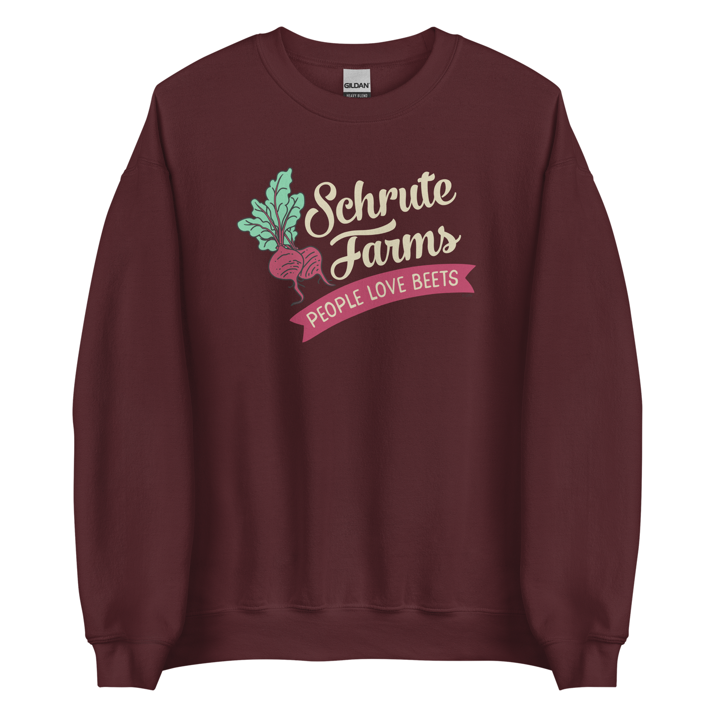 The Office Beets Motel Fleece Crewneck Sweatshirt