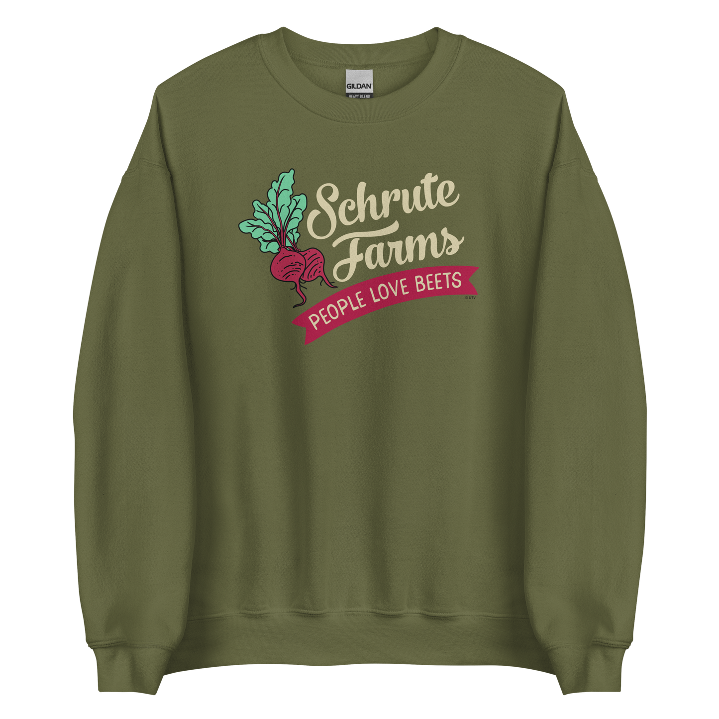 The Office Beets Motel Fleece Crewneck Sweatshirt