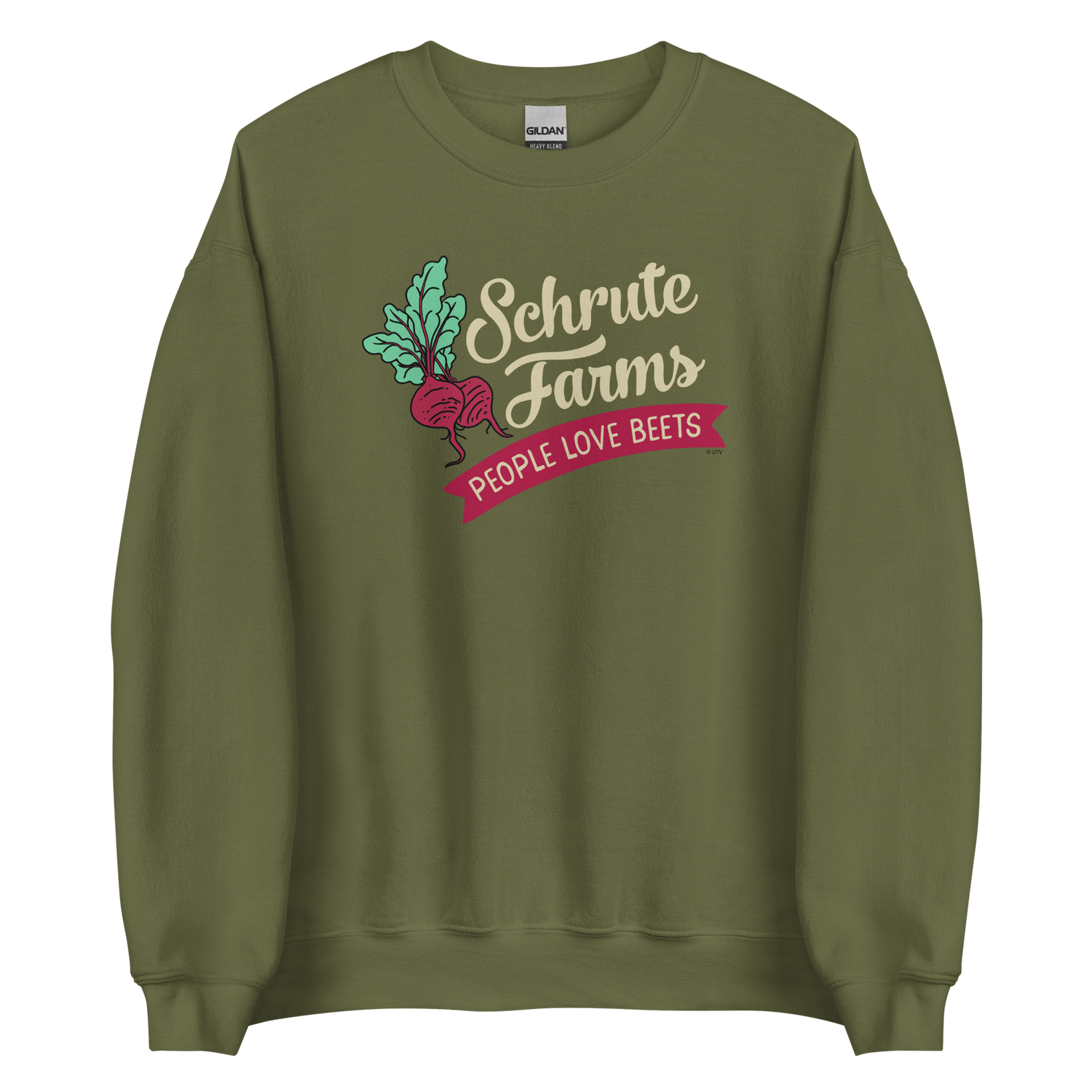 The Office Beets Motel Fleece Crewneck Sweatshirt