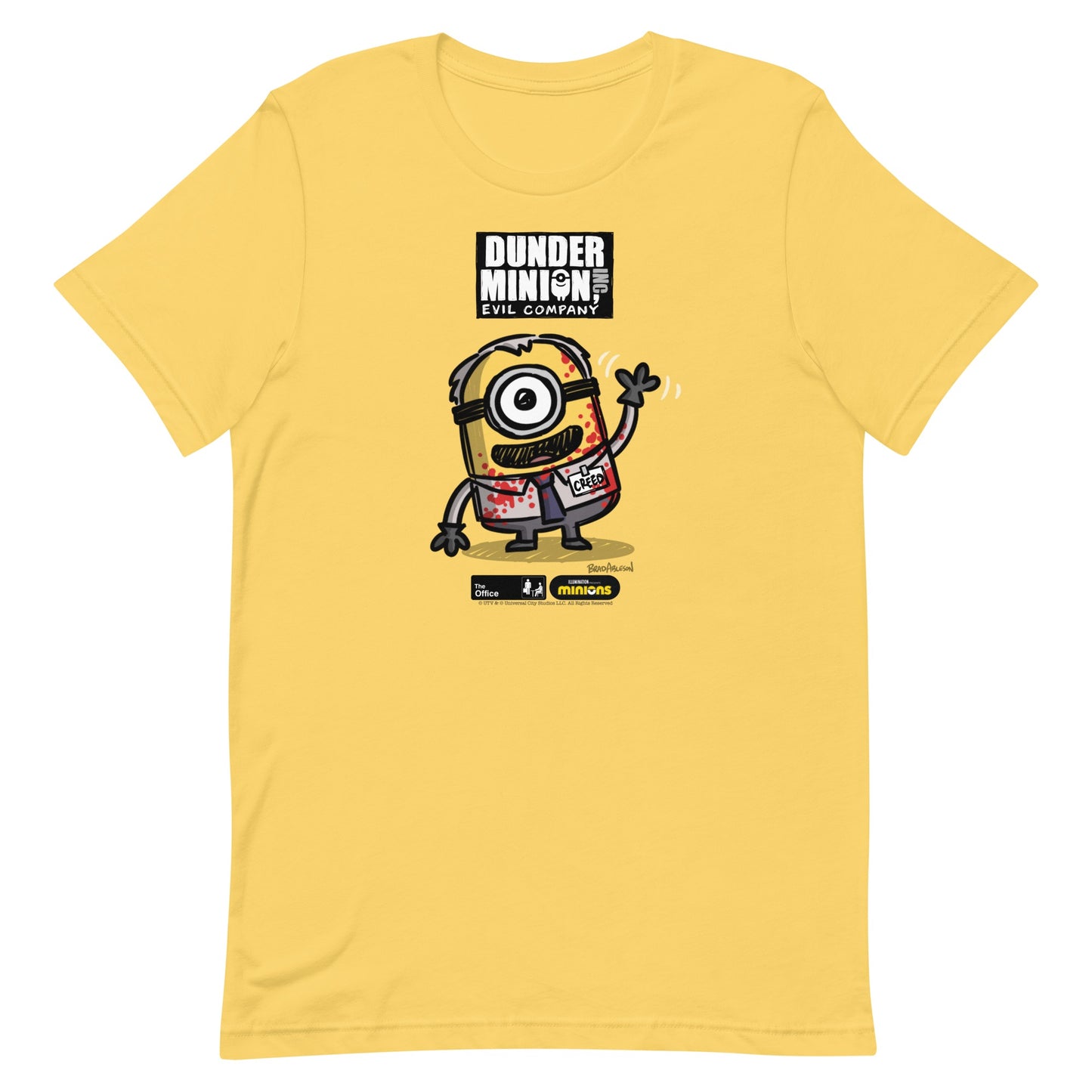 The Office Dunder Minions Character T-Shirt