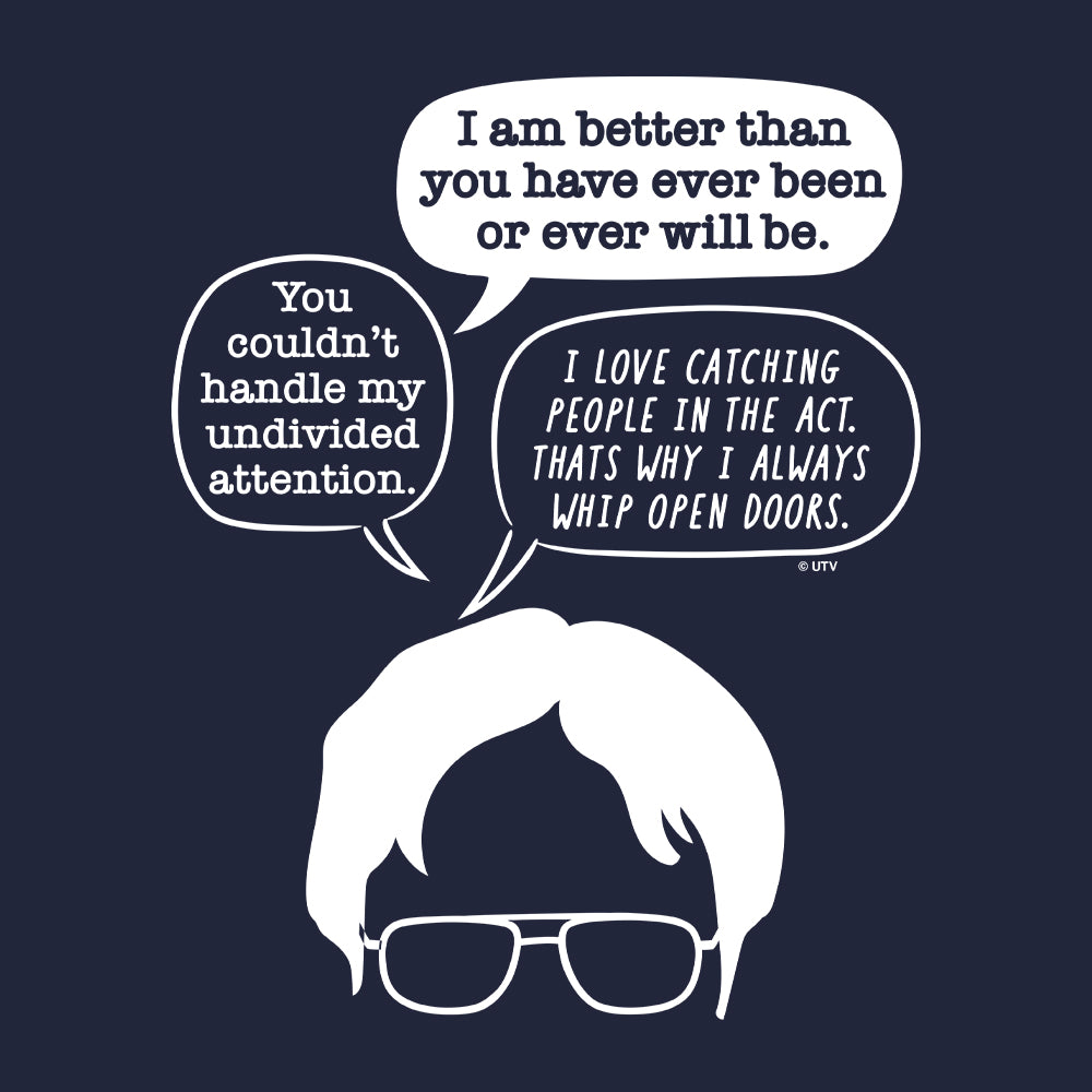 The Office Dwight Head Fleece Crewneck Sweatshirt