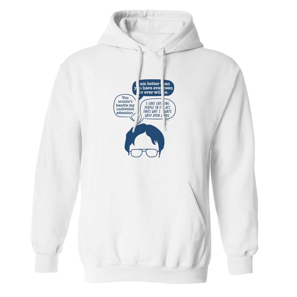 The Office Dwight Head Fleece Hooded Sweatshirt
