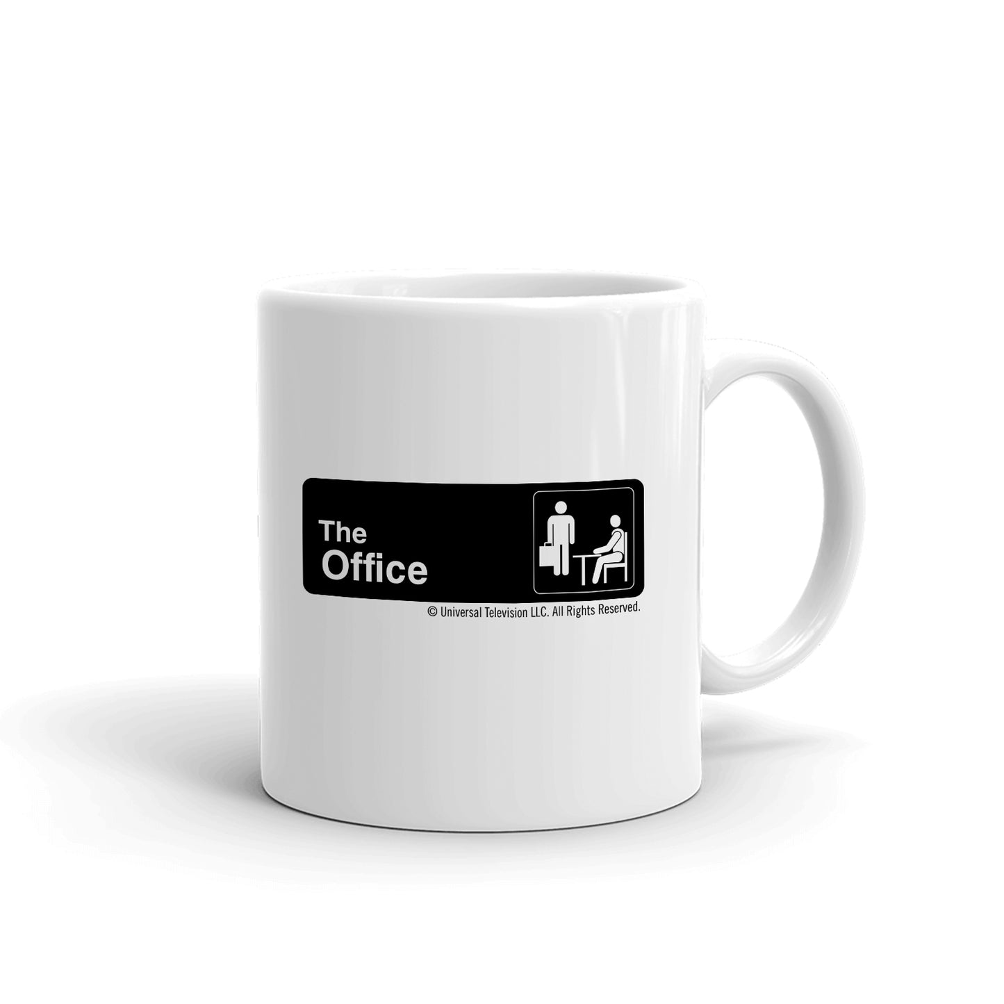 The Office Dwight Head White Mug