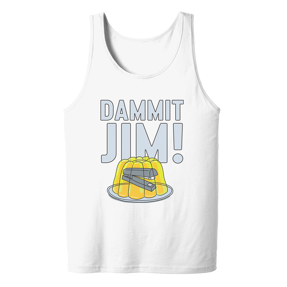 The Office Dammit Jim! Adult Tank Top