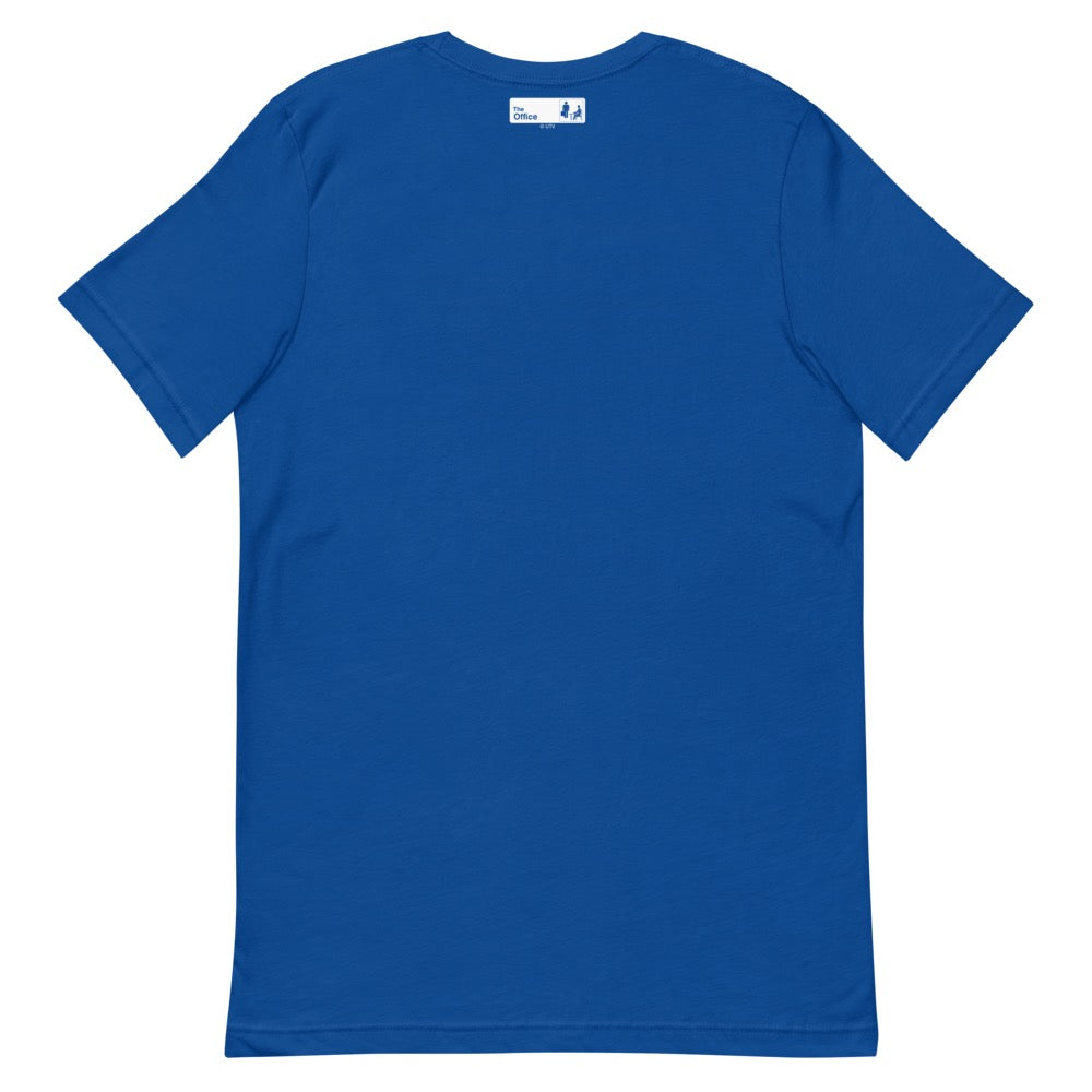 The Office Dunder Mifflin Logo Embroidered T-Shirt