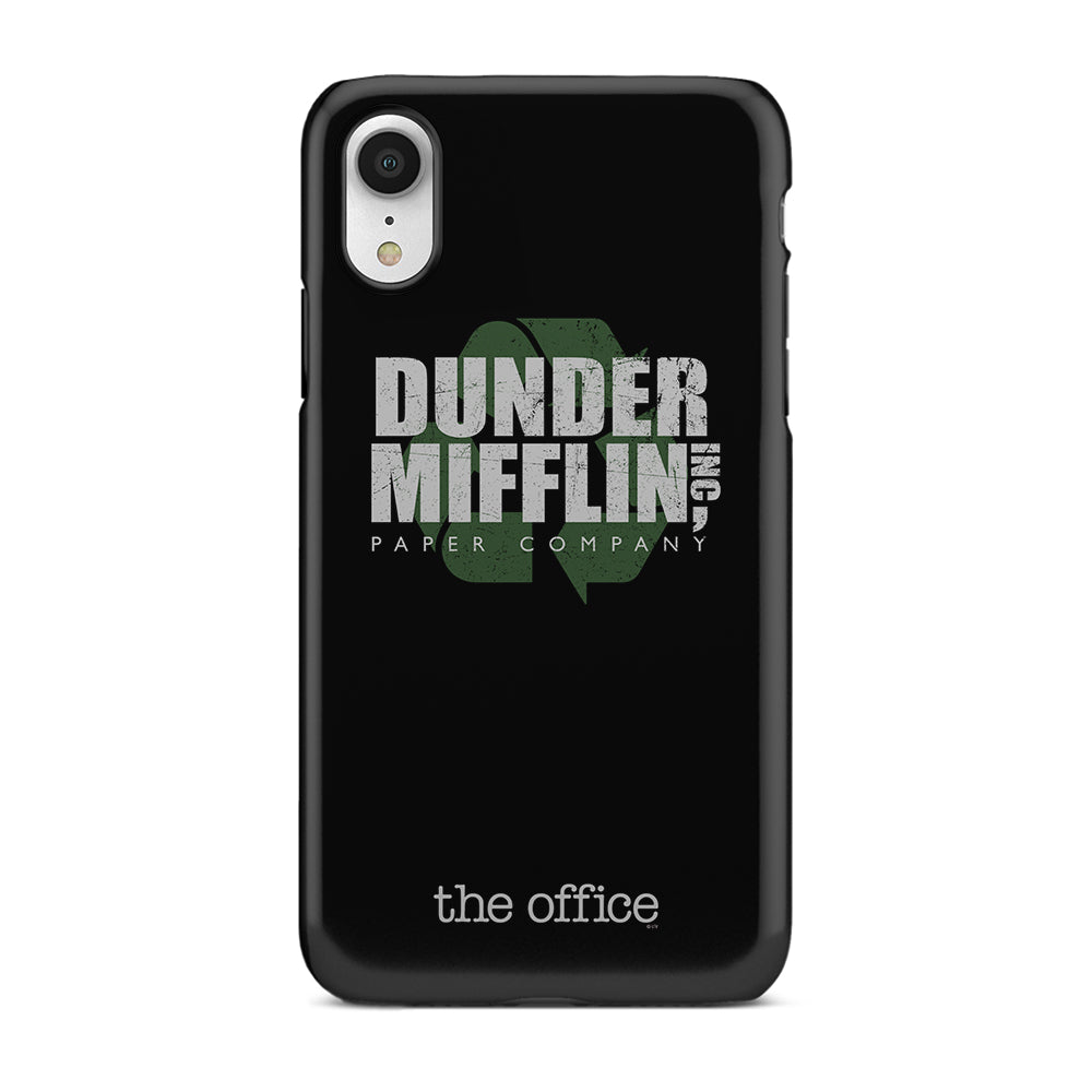 The Office Dunder Mifflin Recycle iPhone Tough Phone Case