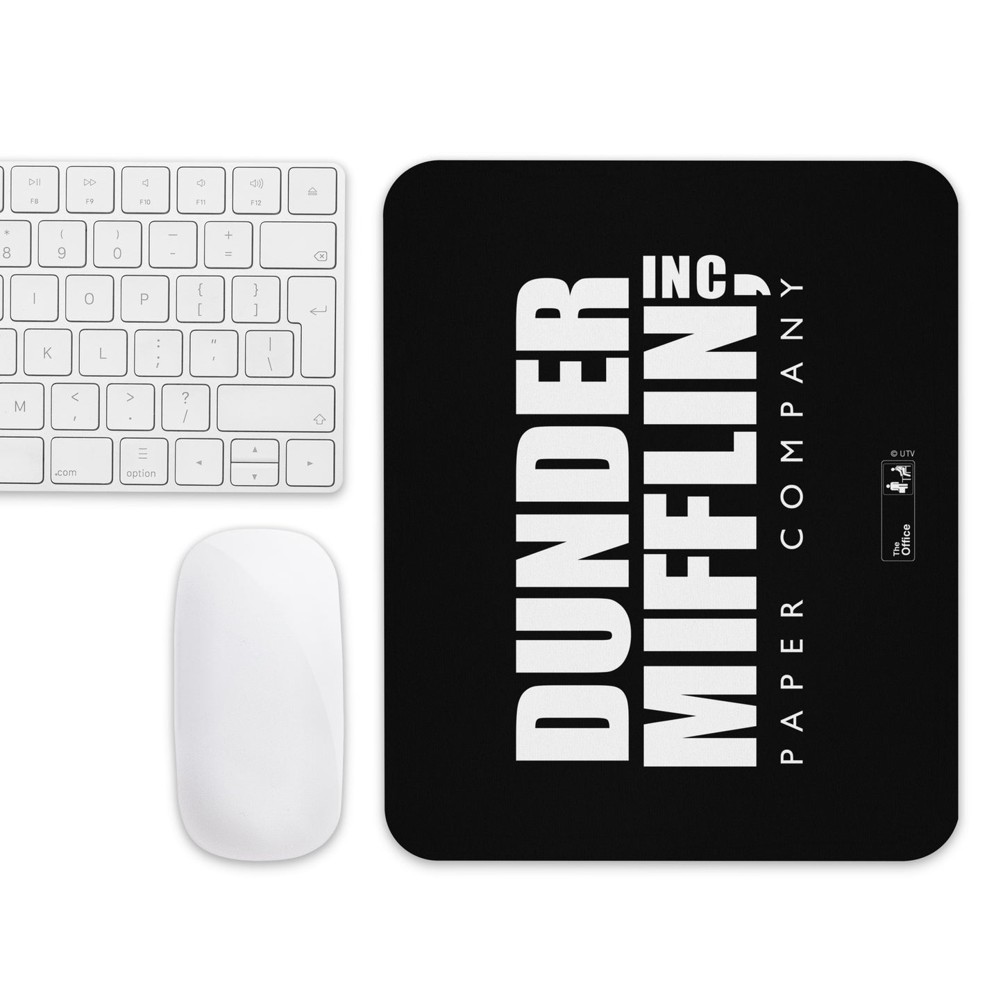 The Office Dunder Mifflin Logo Mouse Pad