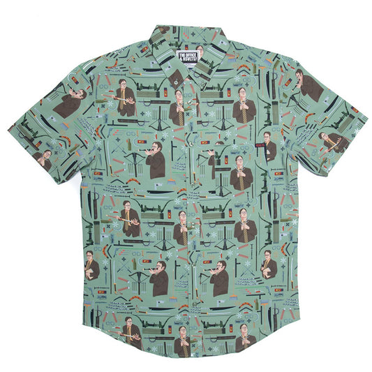 The Office Dwight Schrute, Office Protector Button Down Shirt