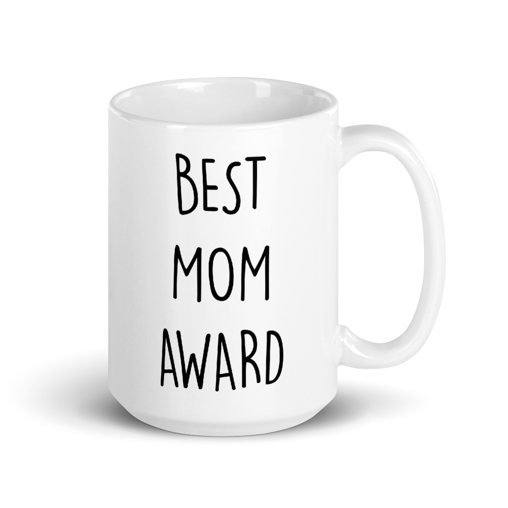 The Office Best Mom Dundie Award White Mug