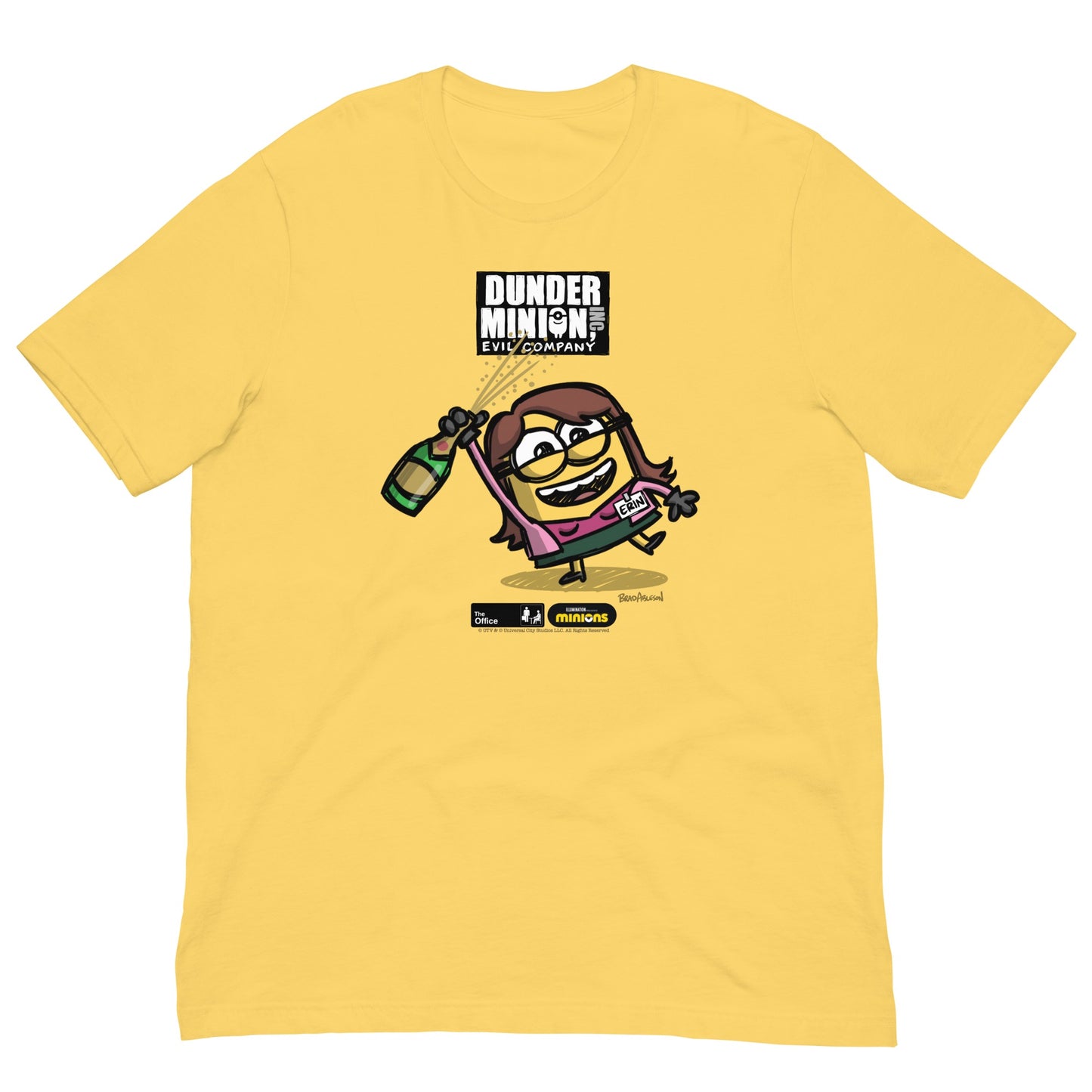 The Office Dunder Minions Character T-Shirt