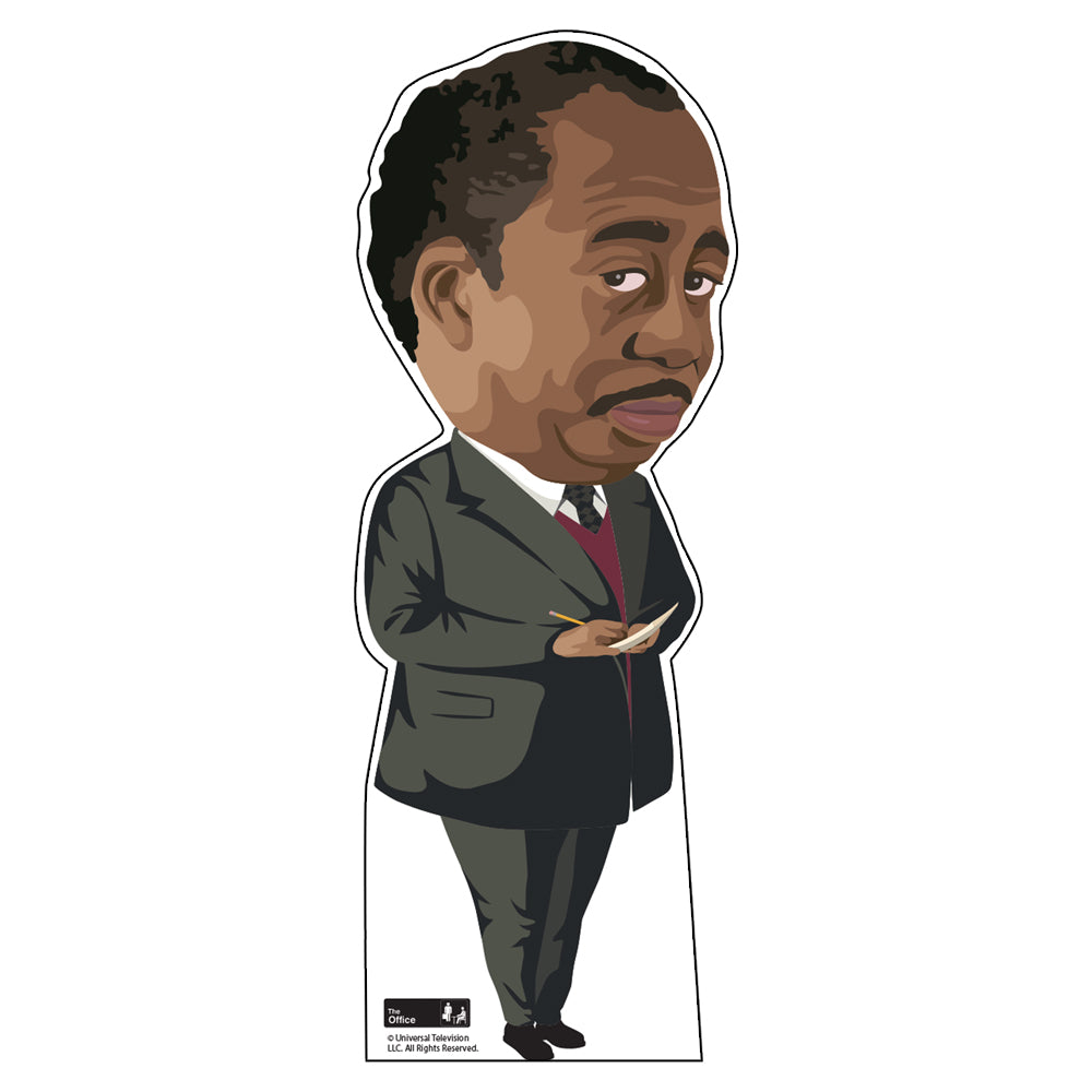 The Office Flat Stanley Hudson Mini Tabletop Standee