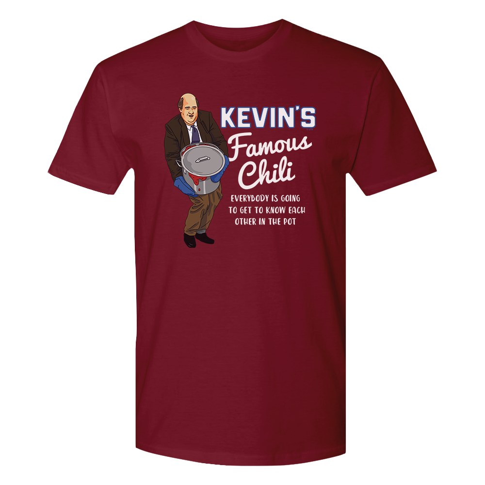 The Office Kevin's Famous Chili Adult Short Sleeve T-Shirt