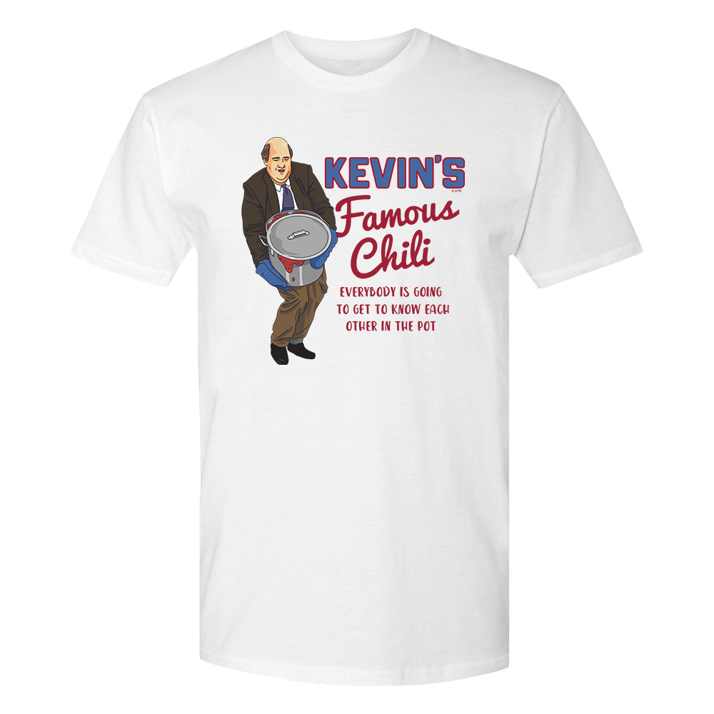 The Office Kevin's Famous Chili Adult Short Sleeve T-Shirt