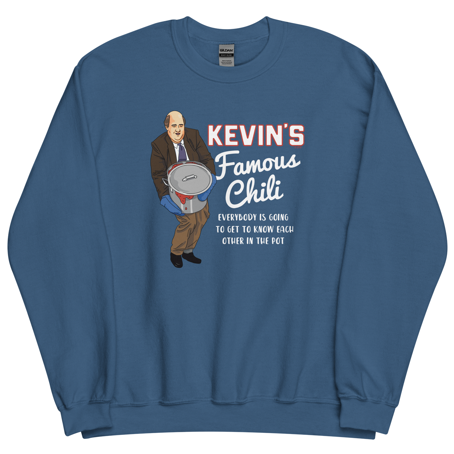 The Office Kevin's Famous Chili Fleece Crewneck Sweatshirt