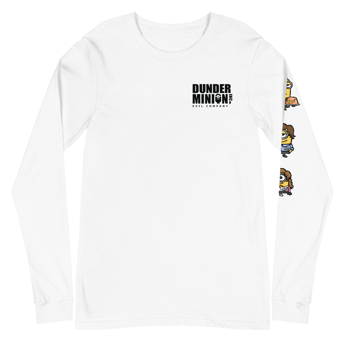 The Office Minions Adult Long Sleeve T-Shirt