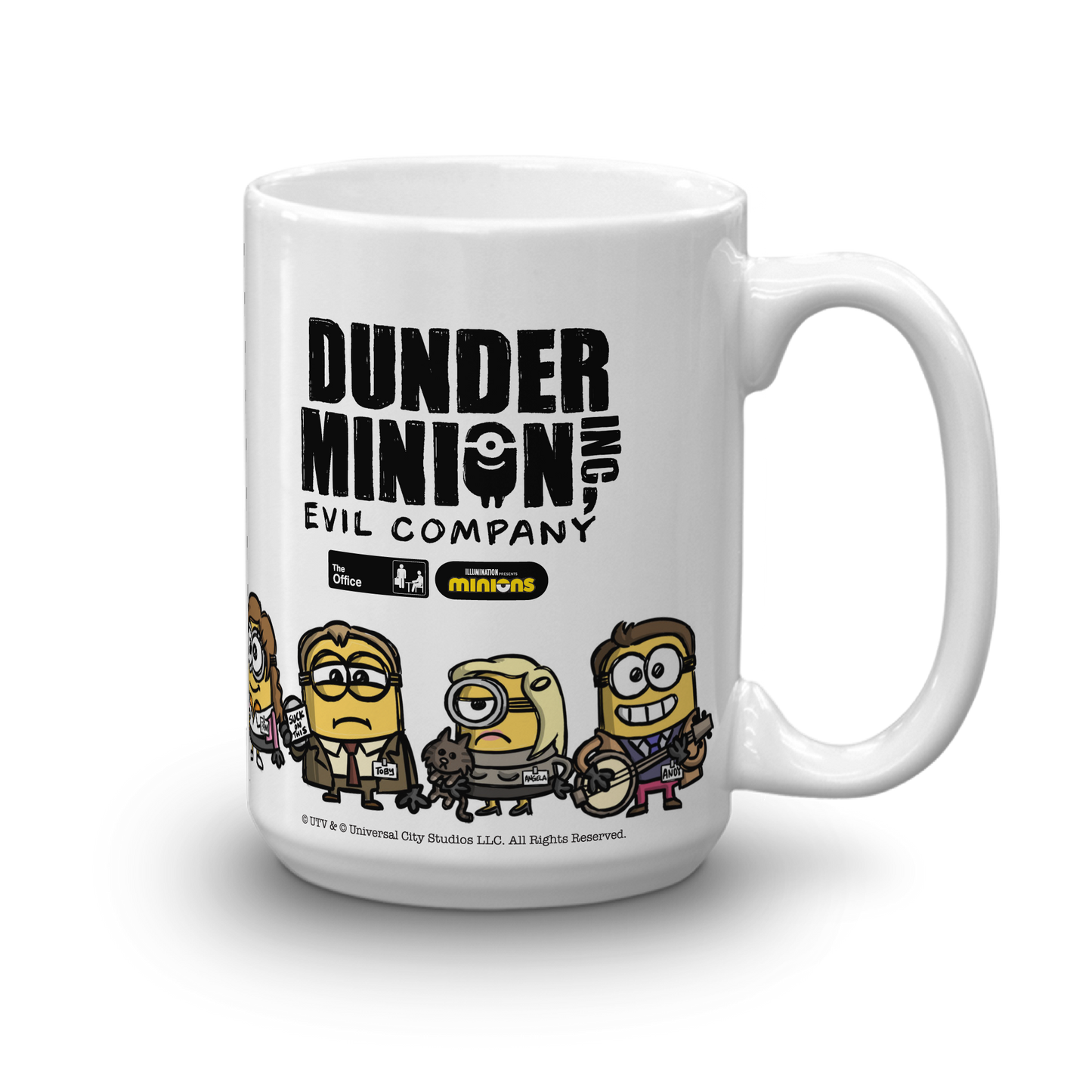 The Office Minions White Mug