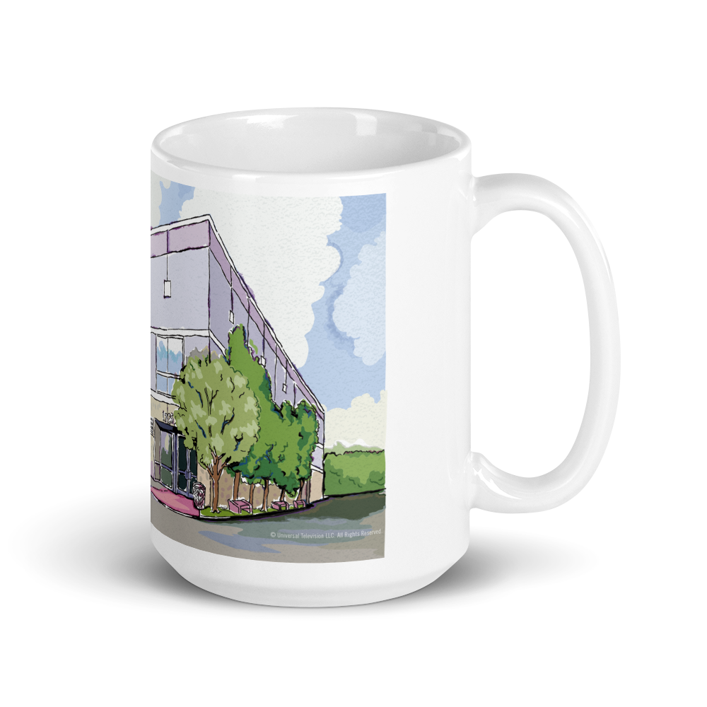 The Office Pam's Water Color White Mug
