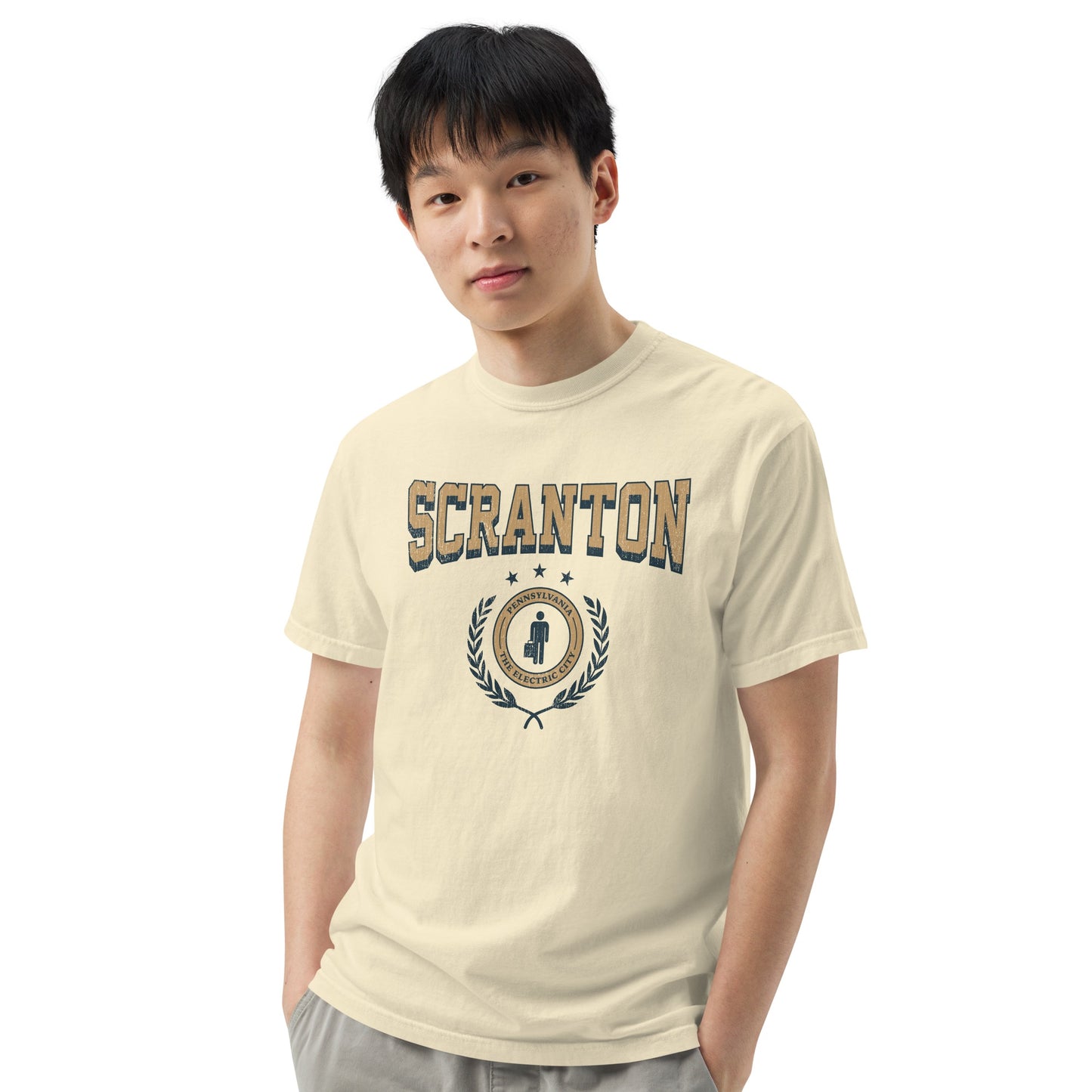 The Office Scranton Pennsylvania Varsity Comfort Colors T-Shirt