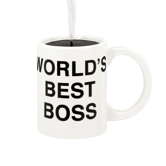 The Office World's Best Boss Mug Ornament