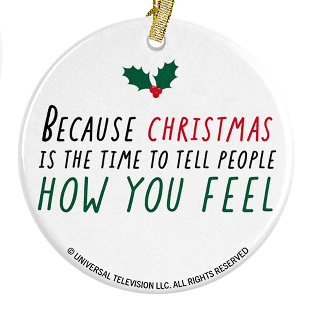 The Office Pam's Teapot Double-Sided Ornament