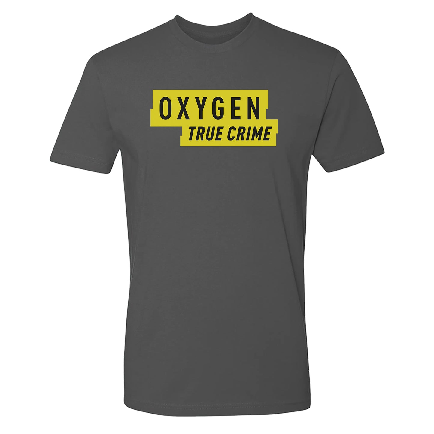 Oxygen Yellow Logo Adult Short Sleeve T-Shirt