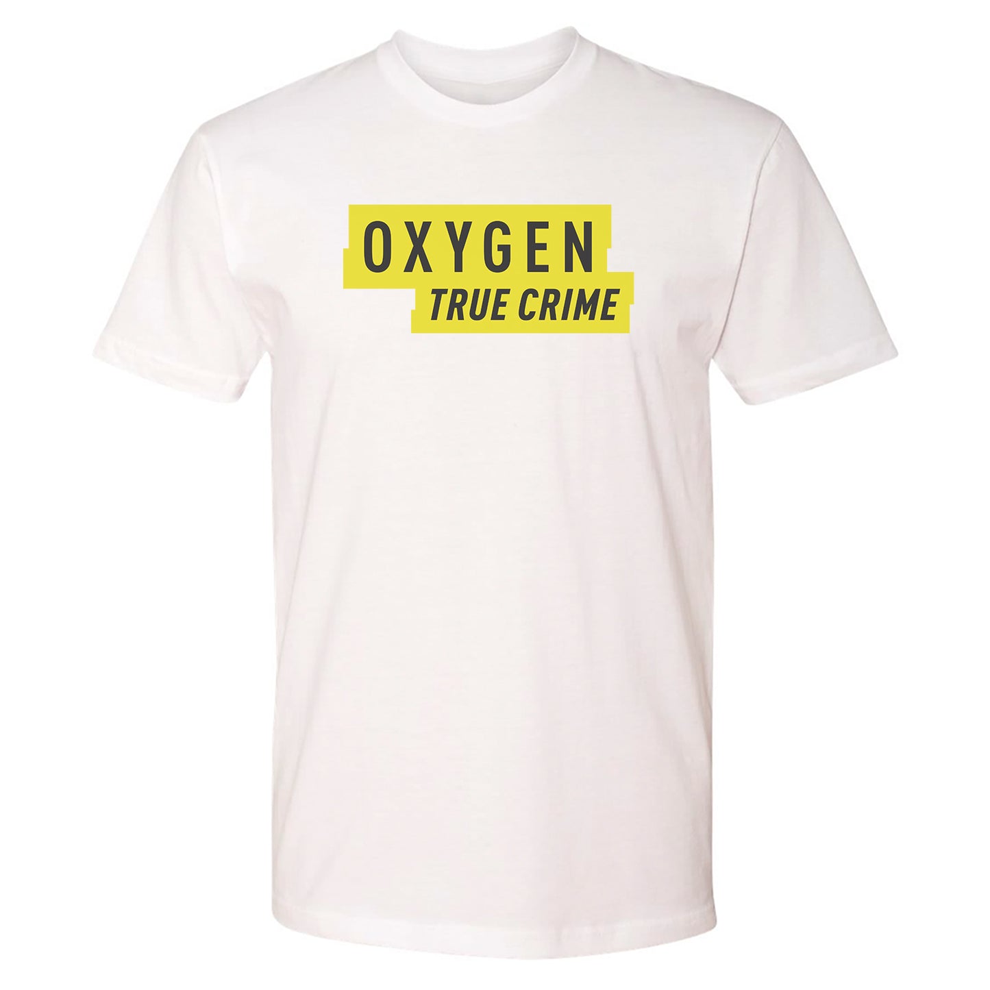 Oxygen Yellow Logo Adult Short Sleeve T-Shirt