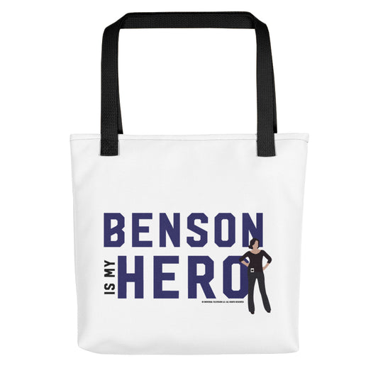 Law & Order: SVU Benson Is My Hero Premium Tote Bag