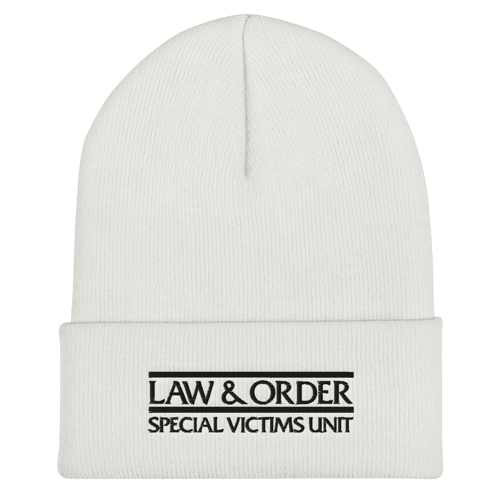 Law & Order: SVU Logo Embroidered Beanie