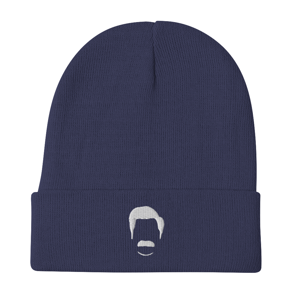 Parks and Recreation Ron Swanson Embroidered Beanie